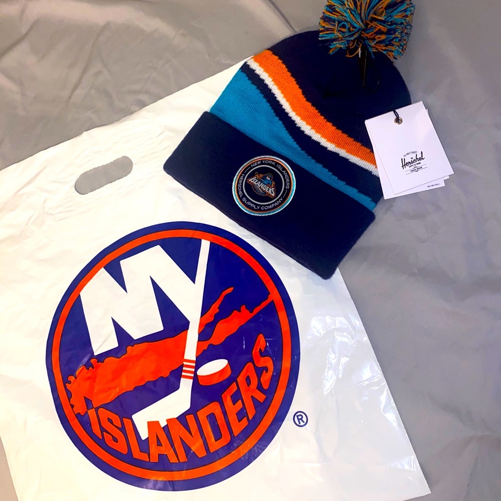 Herschel New York Islanders Pom Beanie